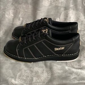 black men’s bowling shoes- NEVER WORN